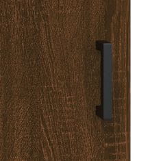 Vidaxl Nástenná skrinka hnedý dub 60x31x60 cm kompozitné drevo