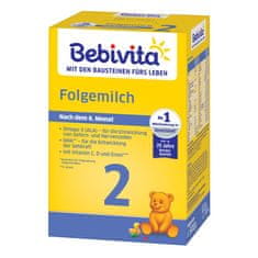 Bebivita 4x Mlieko 2 Instantná pokračovacia mliečna výživa od uk. 6. mesiace, 500 g