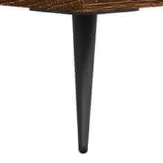 Petromila vidaXL Konferenčný stolík hnedý dub 102x50x40 cm kompozitné drevo