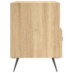 Vidaxl Nočné stolíky 2 ks dub sonoma 40x35x47,5 cm kompozitné drevo