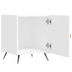 Petromila vidaXL Nočné stolíky 2 ks biele 40x40x50 cm kompozitné drevo