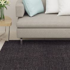 Vidaxl Sisalový koberec na škrabadlo, čierny 66x150 cm