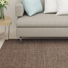 Vidaxl Sisalový koberec na škrabadlo hnedý 66x350 cm