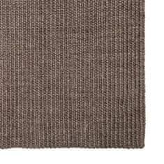 Vidaxl Sisalový koberec na škrabadlo hnedý 66x200 cm
