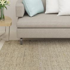 Vidaxl Sisalový koberec na škrabadlo sivohnedý 80x300 cm