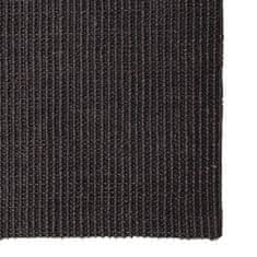 Vidaxl Sisalový koberec na škrabadlo, čierny 66x250 cm