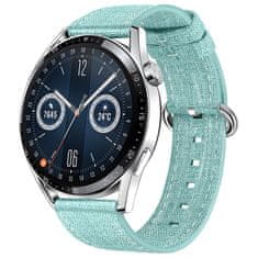BStrap Denim remienok na Samsung Galaxy Watch 3 41mm, light green