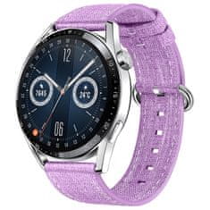 BStrap Denim remienok na Samsung Galaxy Watch 3 41mm, purple