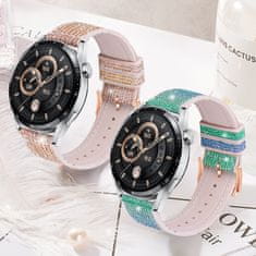 BStrap Glitter remienok na Samsung Gear S3, golden red