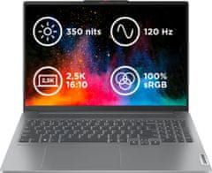 Lenovo IdeaPad Pro 5 16IRH8 (83D40027CK), šedá