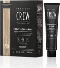 American Crew Farby na vlasy a bradu Precision blend Hair Color 78, 3x40 ml
