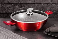 Berlingerhaus Wok s pokrievkou 30 cm Burgundy Edition BH-7110