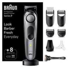 BRAUN zastrihávač fúzov Series 7 BT7420 + predĺžená záruka na 5 rokov