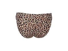 sarcia.eu Klasické dámske plavkové nohavičky s leopardím vzorom XL