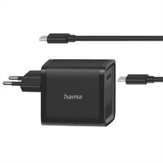 HAMA USB-C napájací zdroj, Power Delivery, 5-20 V, 45 W