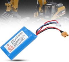 YUNIQUE GREEN-CLEAN Lipo batéria 7.4V 2000mAh 2S XT30 Konektor pre HUINA 580 550 583 582 1580 1583 RC hračky príslušenstvo