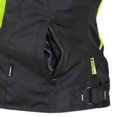 W-TEC Dámska moto bunda Brandon Lady Farba čierna-fluo žltá, Veľkosť XS