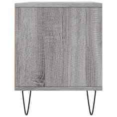 Vidaxl TV skrinka sivý dub sonoma 100x34,5x44,5 cm spracované drevo