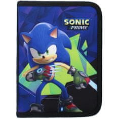 Vadobag Vybavený školský peračník Ježko Sonic