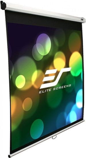 Elite Screens plátno roleta 84" (213,4 cm)/ 16:9/ 104,1 x 185,4 cm/ Gain 1,1/ case bílý/ 30" drop