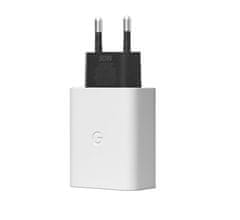 Adaptér GA03502 Google USB-C 30 W biely