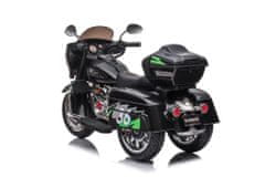 Lean-toys Goldwing trojkolesový motocykel s batériou čierny