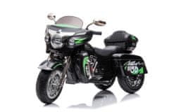 Lean-toys Goldwing trojkolesový motocykel s batériou čierny