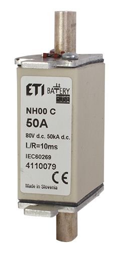 ETI NH M000 bat 50A/80V DC