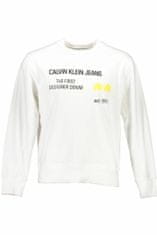 Calvin Klein  Perfektná Pánska Mikina Biela Farba: Biela, Veľkosť: 2XL