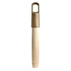 Tyč 125cm - natural/drevo - hrubý závit