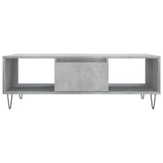 Petromila vidaXL Konferenčný stolík betónovo sivý 104x60x35 cm kompozitné drevo