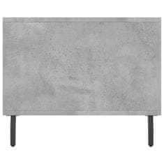 Petromila vidaXL Konferenčný stolík betónovo sivý 90x50x40 cm kompozitné drevo