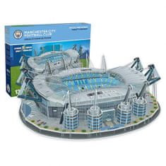 FAN SHOP SLOVAKIA 3D Puzzle Etihad Štadión Manchester City, papier, 132 dielikov, 44x39x9 cm