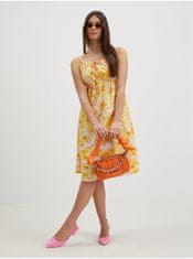 Vero Moda Šaty na denné nosenie pre ženy VERO MODA - oranžová, svetloružová XS