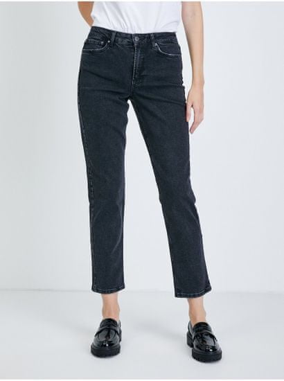 Vero Moda Čierne straight fit rifle VERO MODA Sara