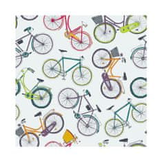 COLORAY.SK  Fototapeta Na bicykli cez život Fototapeta Vliesová 250 x 250 cm