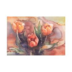 COLORAY.SK Fototapeta Tulipánová kytice Samolepiaca fototapeta 250 x 250 cm