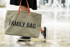 Childhome Cestovná taška Family Bag Canvas Khaki