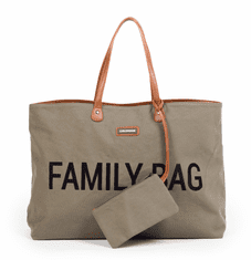 Childhome Cestovná taška Family Bag Canvas Khaki