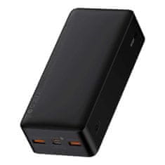 BASEUS Power Bank Bipow Digital Display C+U+U PD3.0, QC3.0, AFC, FCP, 20W, 30000 mAh, čierna (PPDML-N01)