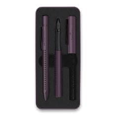 Faber-Castell Súprava Grip Edition 2011 plniace pero a guličkové pero, vínová
