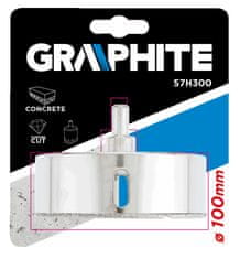 Graphite Diamantový vrták na kameninu 100 mm