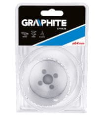 Graphite Dierovacia píla na bimetal 64 mm