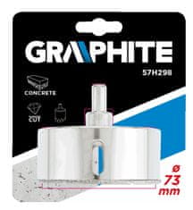 Graphite Diamantový vrták do kameniny 73 mm