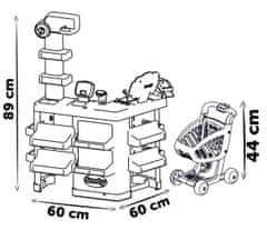 Smoby Supermarket - rozbalené