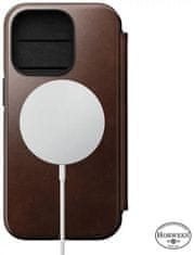 Nomad Púzdro Nomad Leather MagSafe Folio, brown - iPhone 14 Pro (NM01234685)