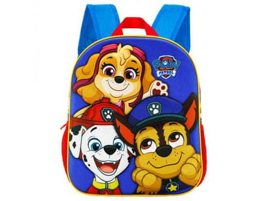 Paw Patrol Paw Patrol Navy blue 3D batoh do škôlky pre chlapca 31x24x9 cm