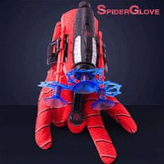 JOJOY® Detská hračka Spiderman vystreľovač pavučiny (3x projektil) | SPIDERGLOVE