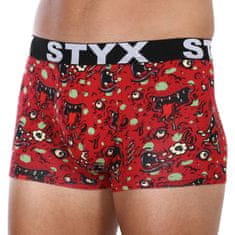 Styx Pánske boxerky art športová guma nadrozmer zombie (R1451) - veľkosť 4XL