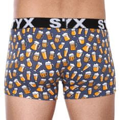 Styx 3PACK pánske boxerky art športová guma viacfarebné (3G12672) - veľkosť L